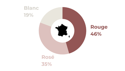 Vallée Du Rhône - Le 3ème Vignoble<br />
en nombre de références<br />
sur l’offre au verre