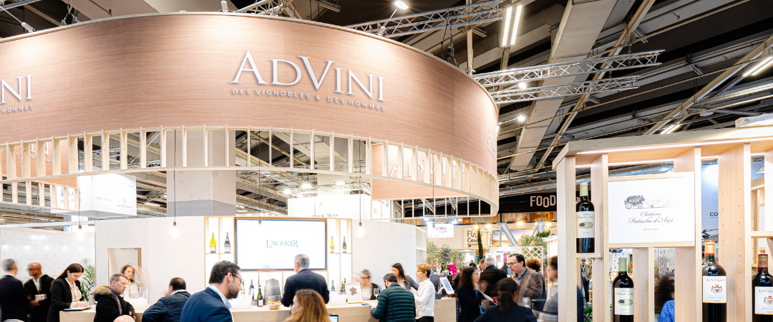 AdVini et ses propriétés sur les grands évènements professionnels de 2025